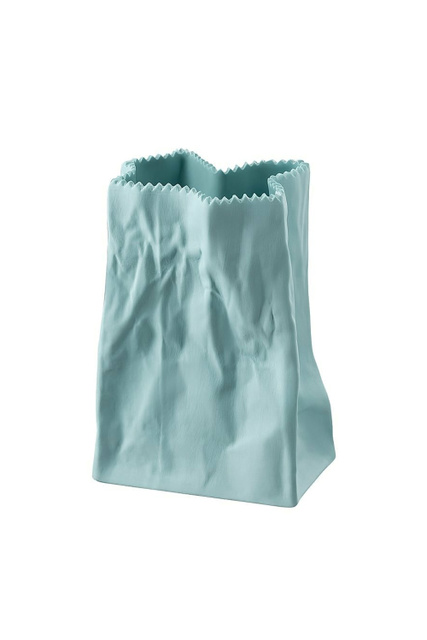 Ваза "Bag Mint" 14 см|Основной цвет:Мятный|Артикул:14146-426331-29427 | Фото 1
