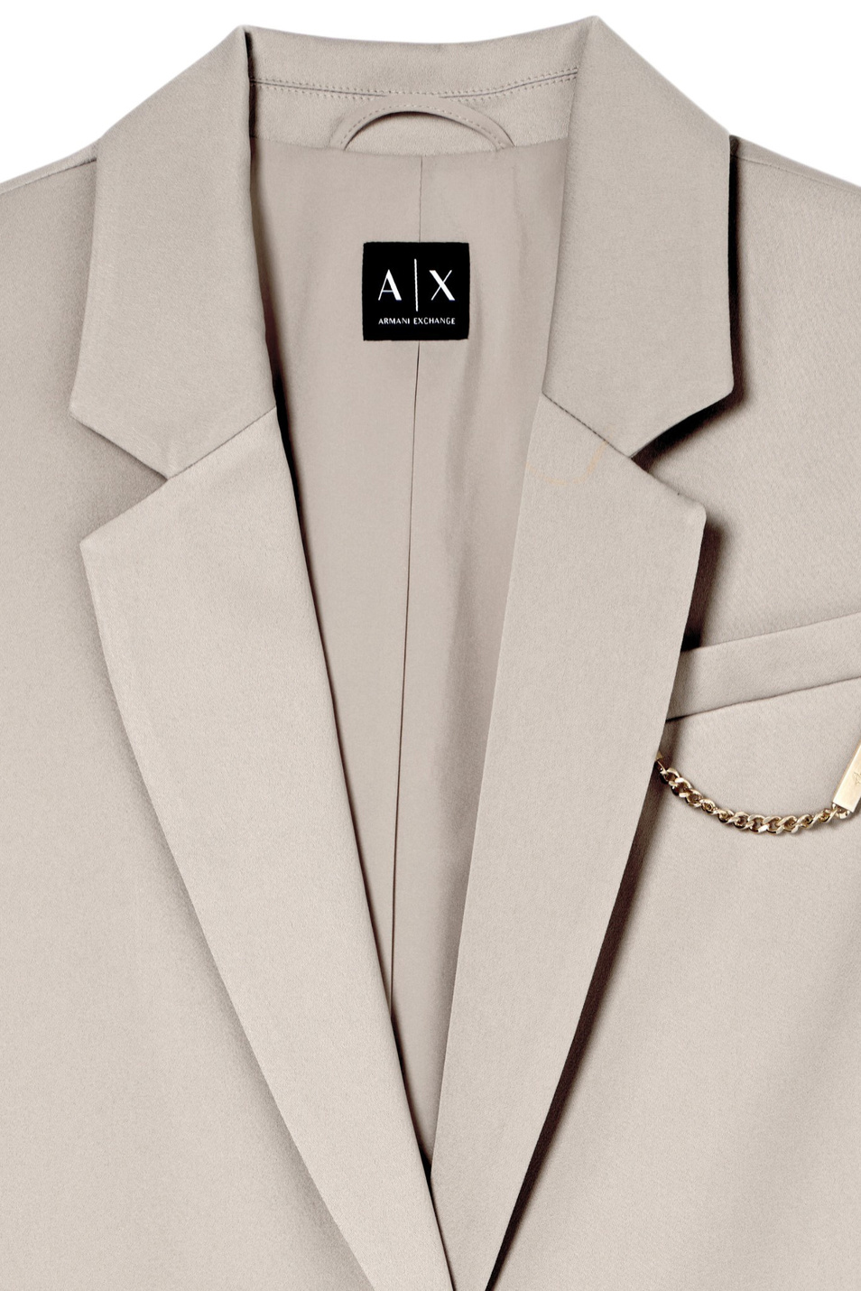 Женский Armani Exchange Пиджак однотонный (цвет ), артикул XW001953-AF21553 | Фото 4