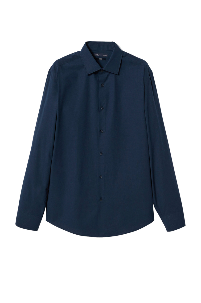Рубашка EMERITOL облегающего кроя|Основной цвет:Синий|Артикул:37020129 | Фото 1