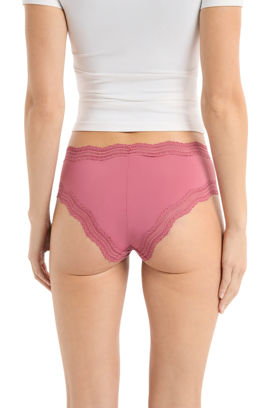 Трусы-шорты JAZZ с графическим кружевом|Основной цвет:Розовый Женский Etam Трусы-шорты JAZZ с графическим кружевом (цвет ), артикул 6474642 | Фото 3