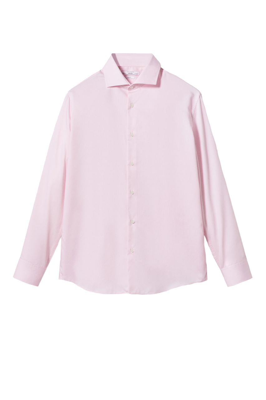 Рубашка LAKECITY из натурального хлопка|Основной цвет:Розовый|Артикул:47034378 | Фото 1