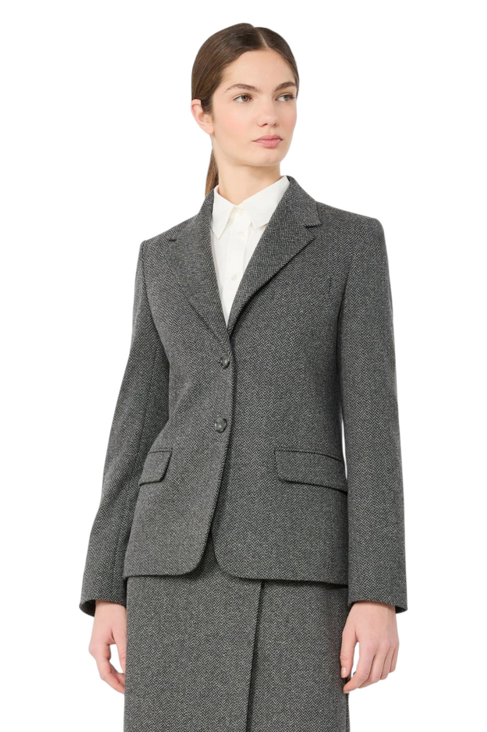 Пиджак FEROCE|Основной цвет:Серый Женский Weekend Max Mara Пиджак FEROCE (цвет ), артикул 2625916012 | Фото 3