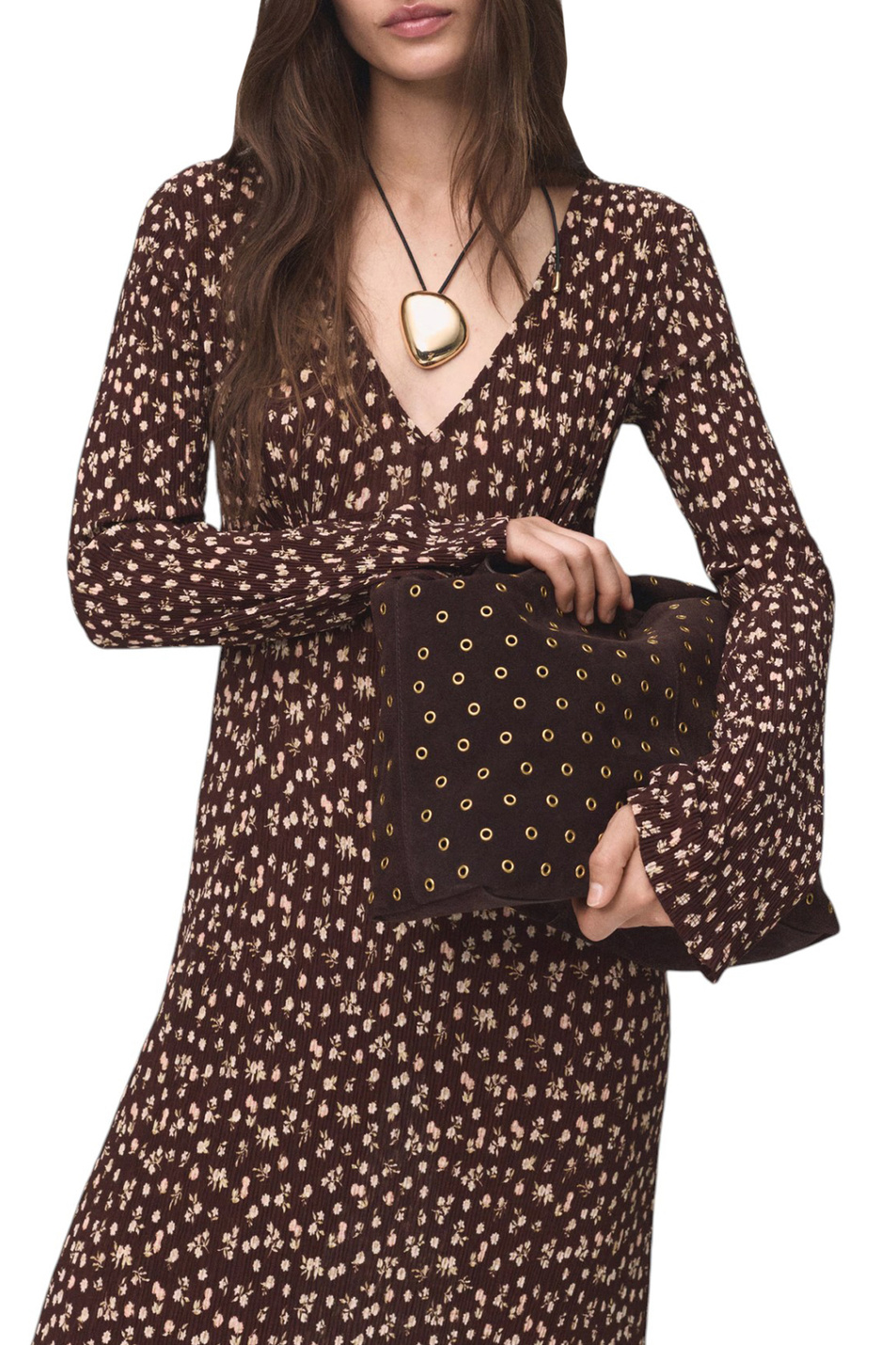 Женский Mango Платье POME с принтом (цвет ), артикул 17045812 | Фото 4