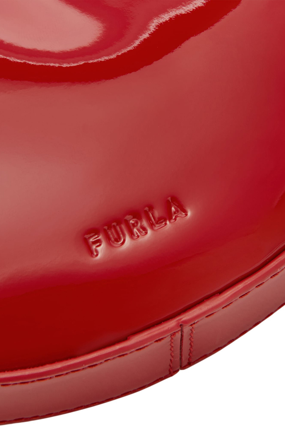 Сумка DELIZIA MINI из натуральной кожи|Основной цвет:Красный Женский Furla Сумка DELIZIA MINI из натуральной кожи (цвет ), артикул WE00649-BX0246 | Фото 4