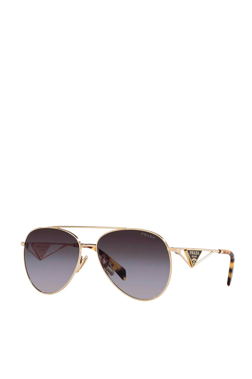 Солнцезащитные очки 0PR 73ZS|Основной цвет:Золотой|Артикул:0PR 73ZS | Фото 1
