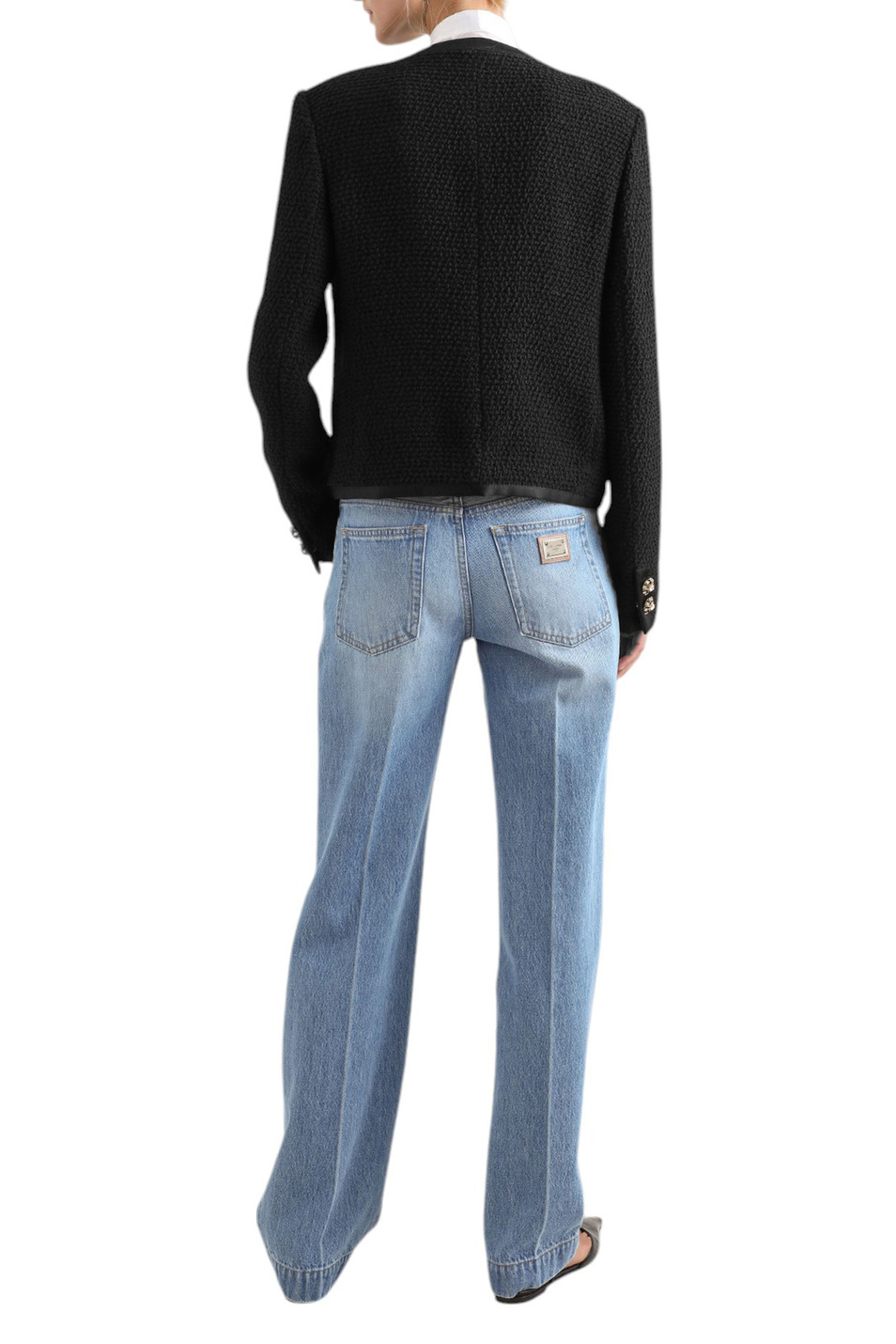 Женский Dolce & Gabbana Жакет твидовый (цвет ), артикул F27DAZ-FU3JL | Фото 4
