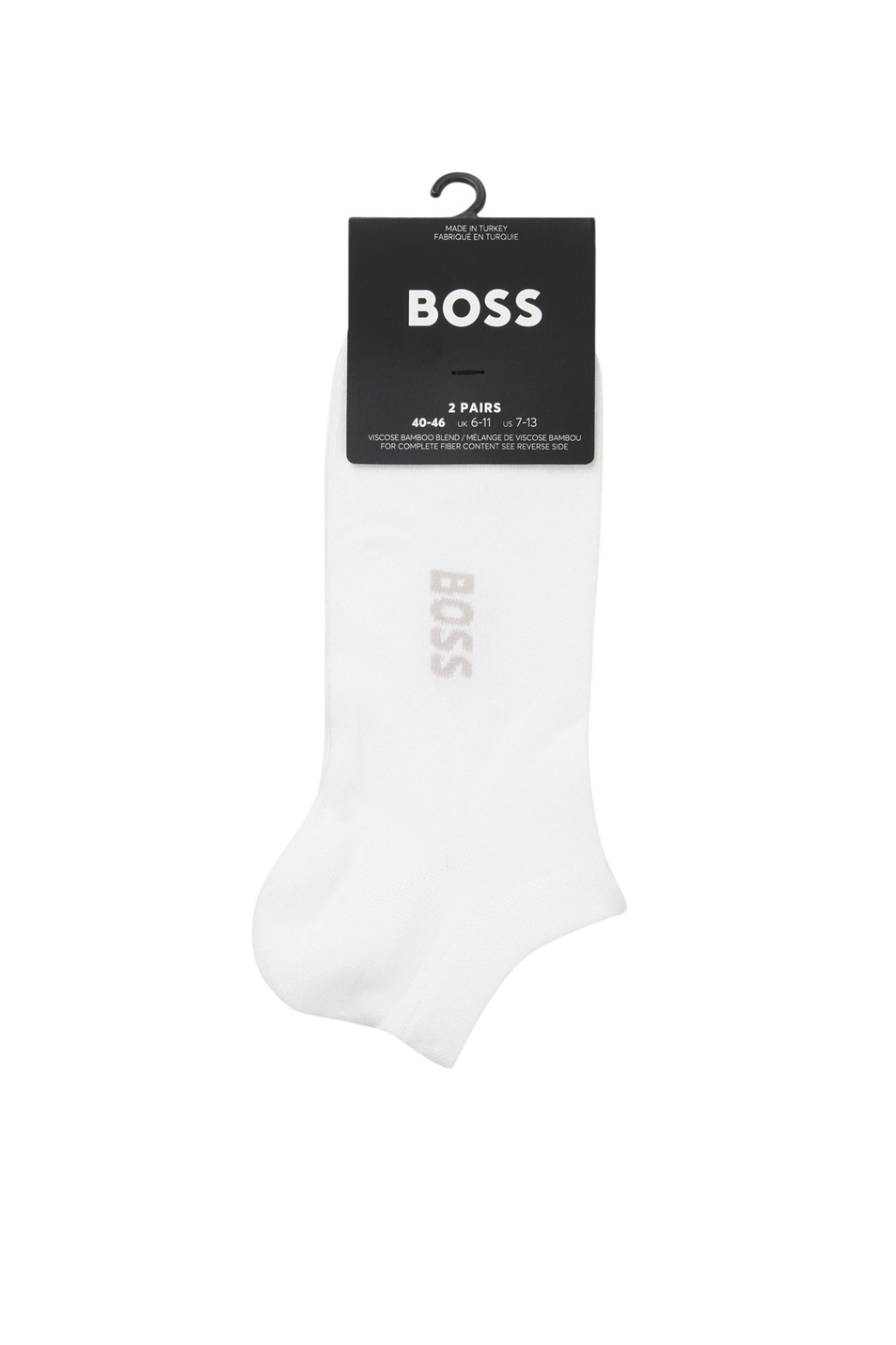 Носки в комплекте из 2 пар|Основной цвет:Белый Мужской BOSS Носки в комплекте из 2 пар (цвет ), артикул 50538188 | Фото 3