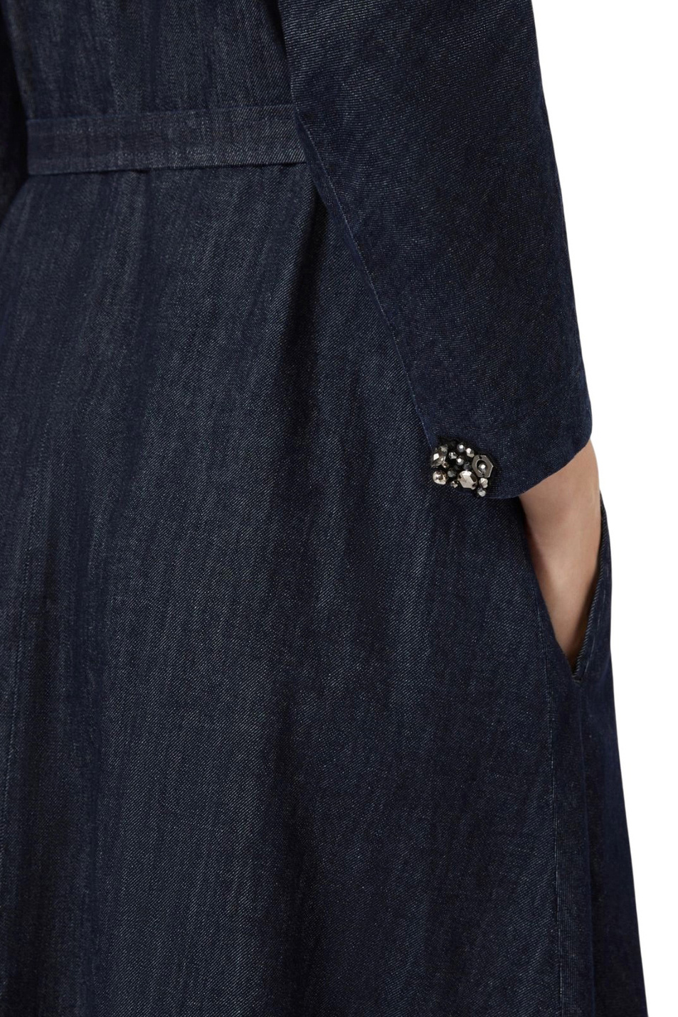 Женский Max Mara Платье AMBRA из денима (цвет ), артикул 2619221021 | Фото 4