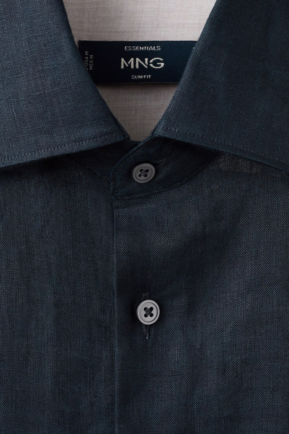 Мужской Mango Man Рубашка TUCAN из льна (цвет ), артикул 27095947 | Фото 5