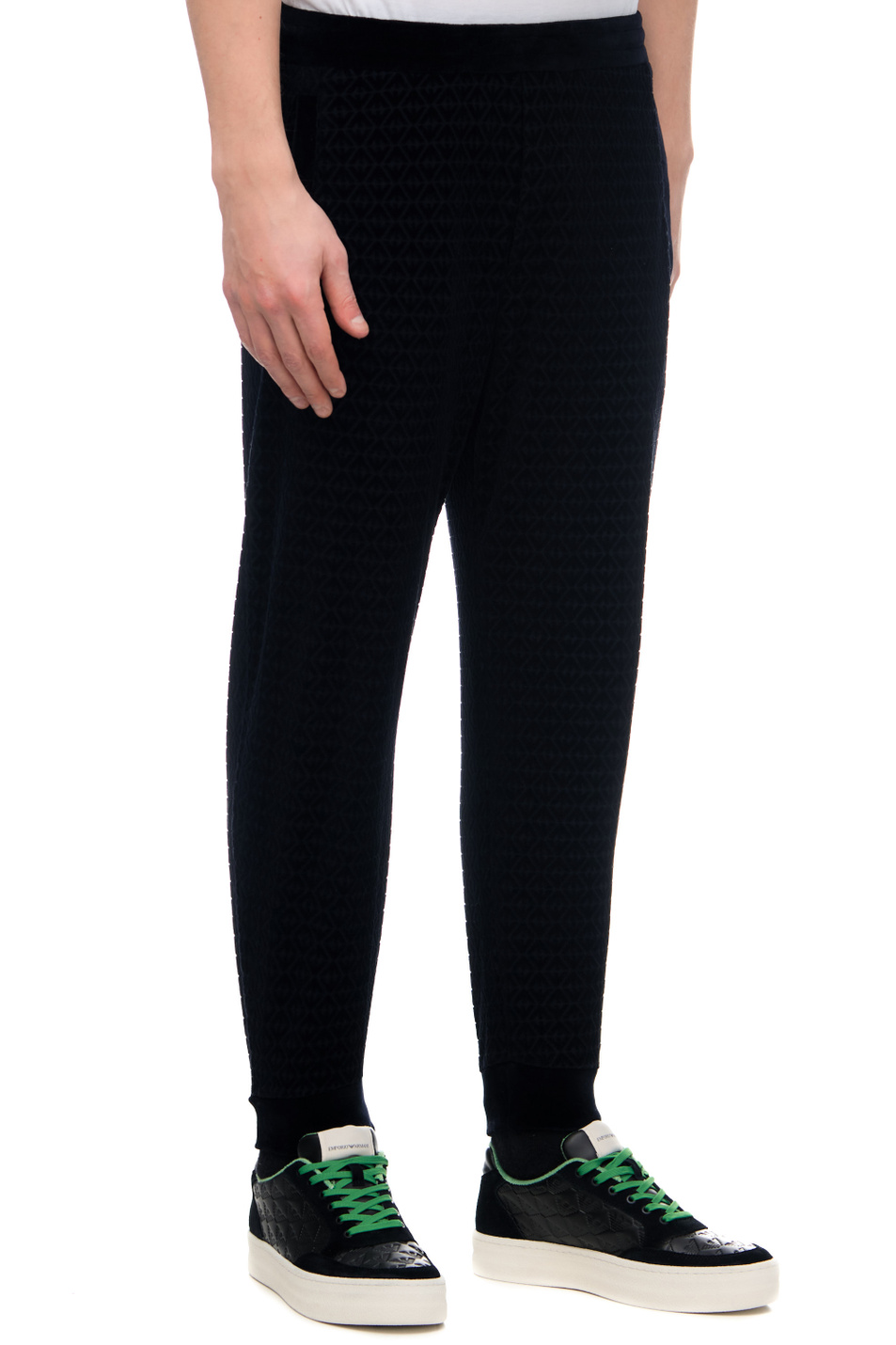 Мужской Emporio Armani Брюки с рельефным узором (цвет ), артикул 6L1P99-1JJWZ | Фото 3