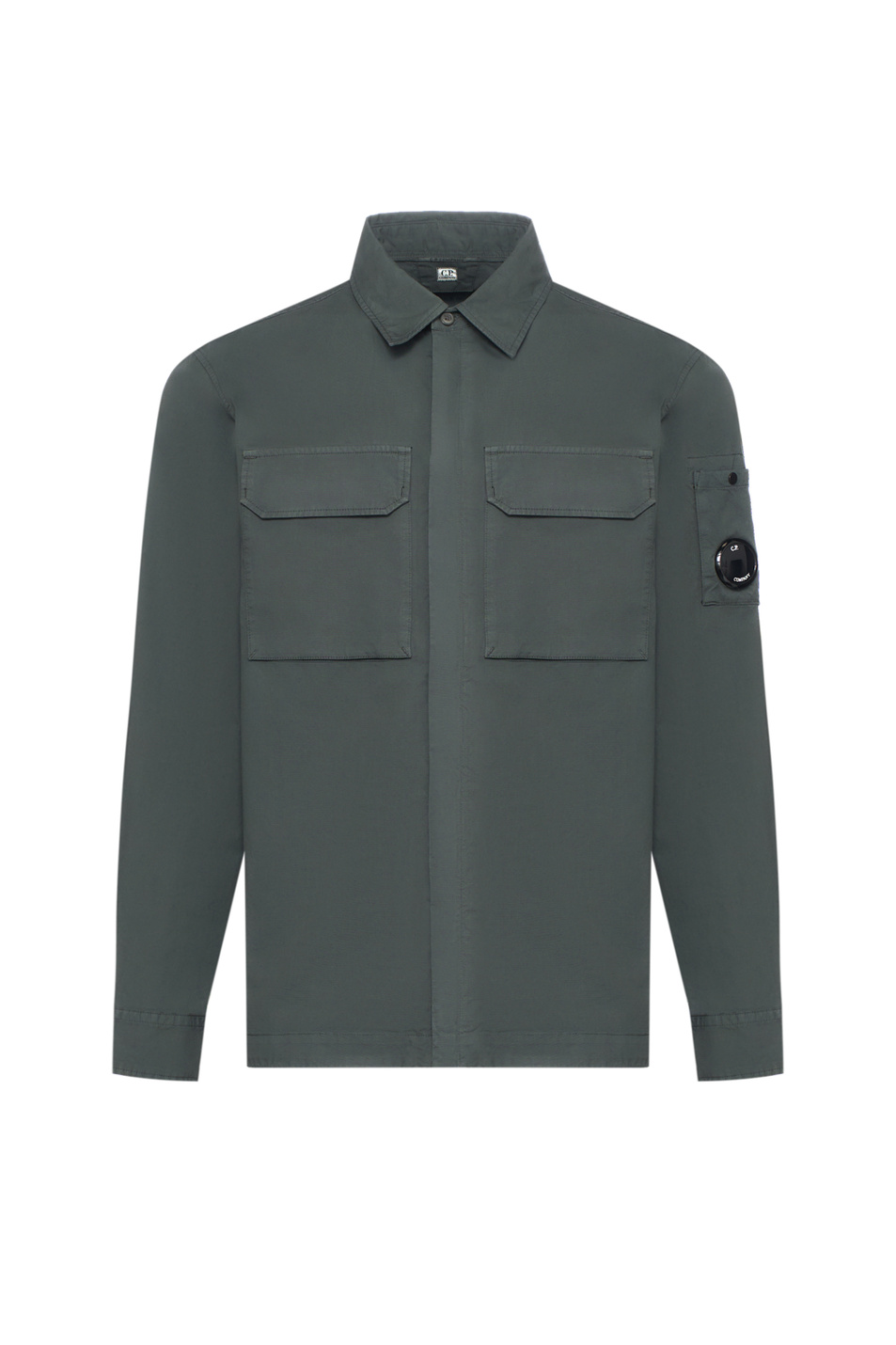 Мужской C.P. Company Куртка-рубашка с фирменной линзой (цвет ), артикул 20CMOS156A110143G | Фото 1