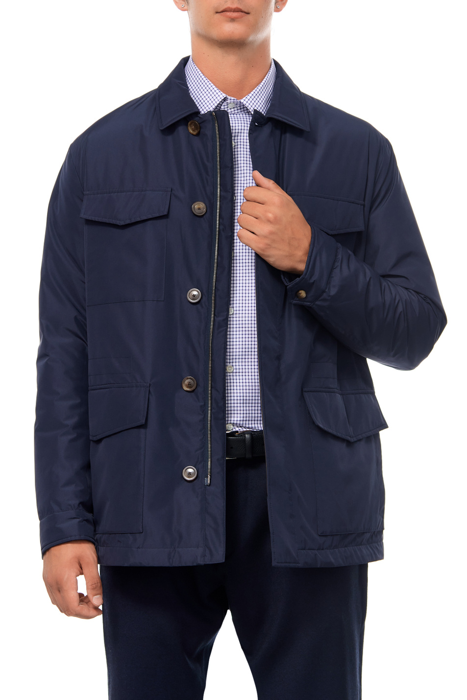 Мужской Canali Куртка с накладными карманами (цвет ), артикул O30415SG01774 | Фото 3