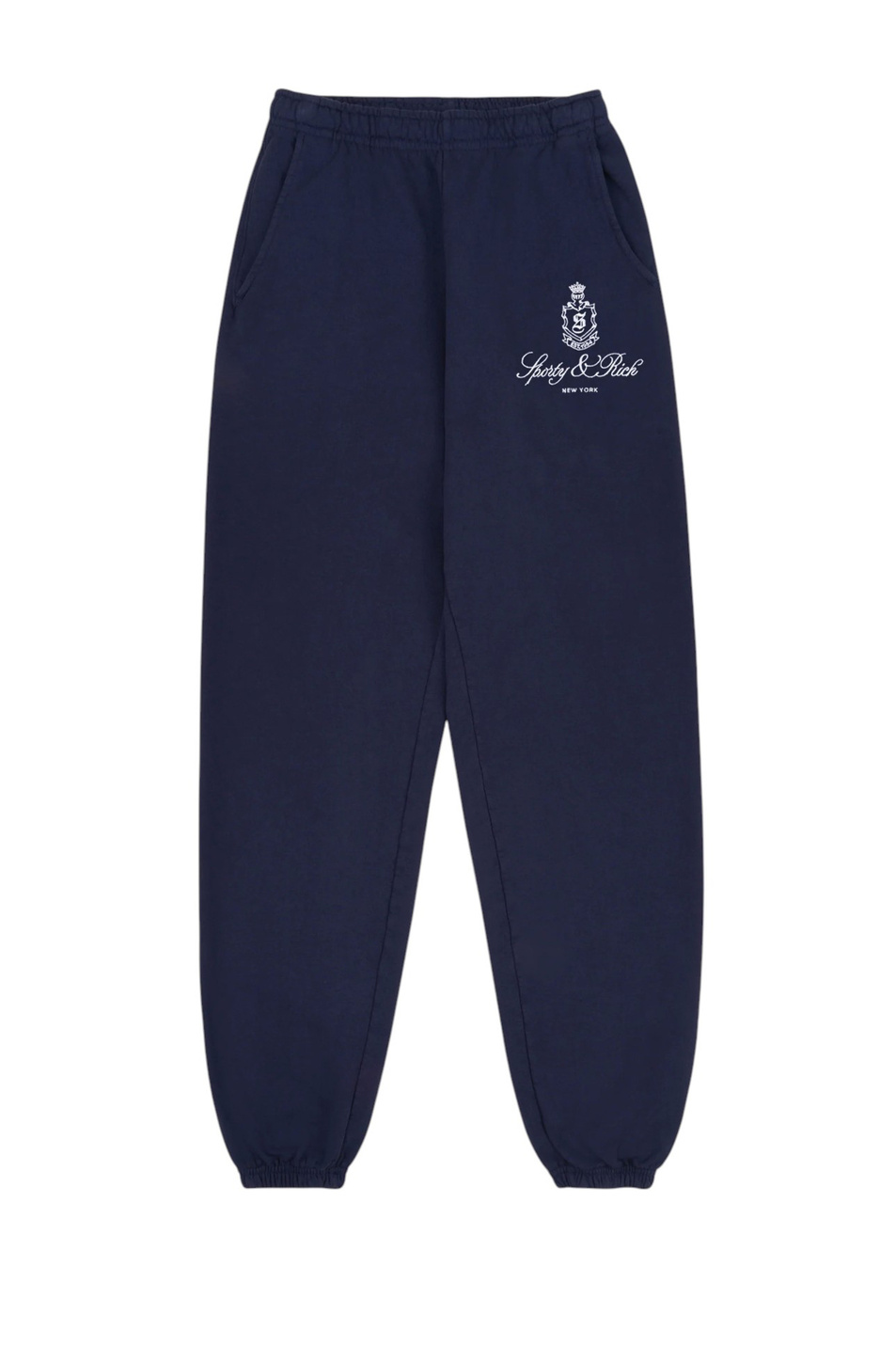 Женский Sporty & Rich Брюки из хлопка (цвет ), артикул PA036606231BL106 | Фото 1