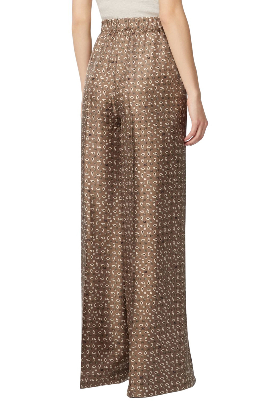 Женский Max Mara Брюки VISCHIO из шелка (цвет ), артикул 2611131131 | Фото 4
