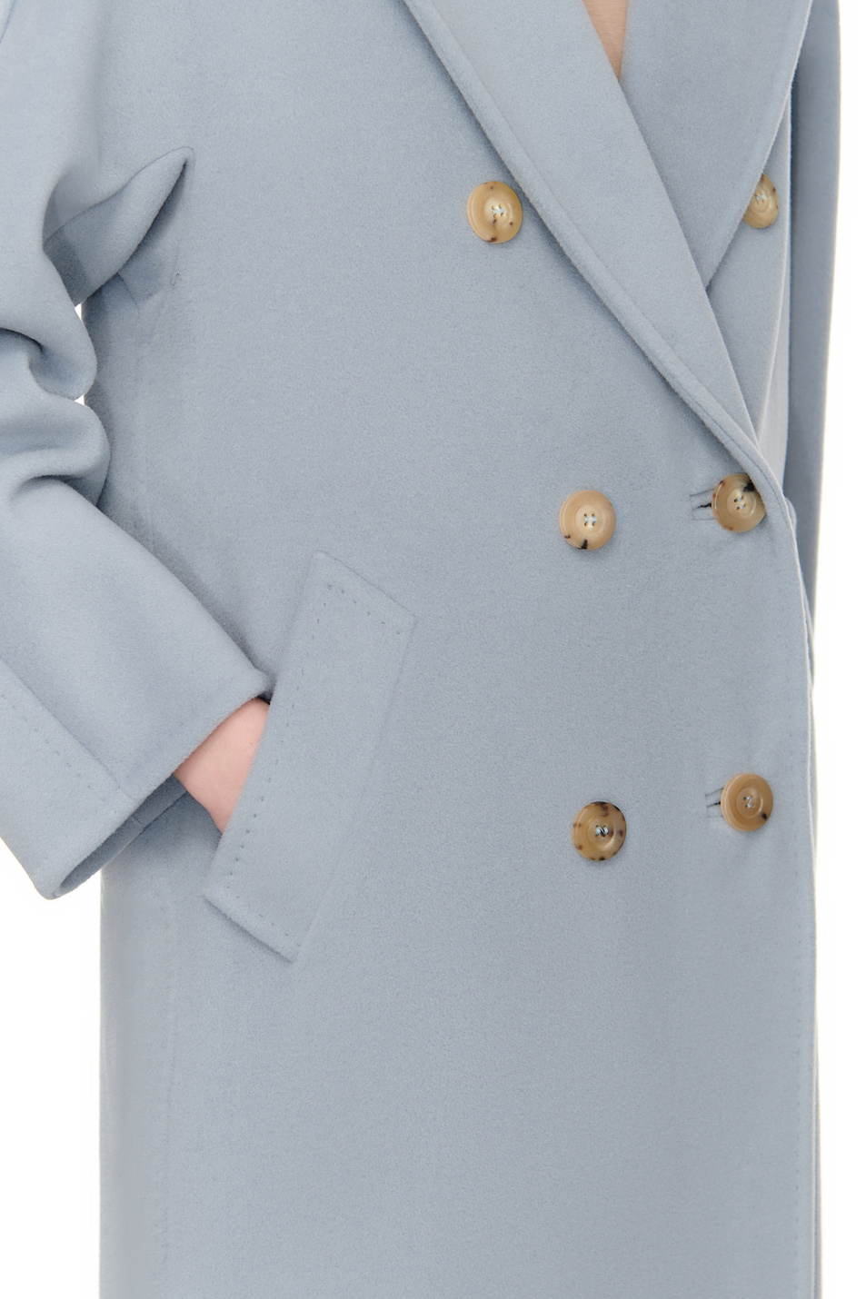 Женский Max Mara Пальто MADAME из шерсти и кашемира (цвет ), артикул 2310180133 | Фото 5
