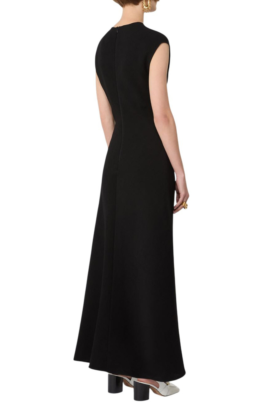 Женский Sportmax Платье PECORA из вискозы (цвет ), артикул 2612221031 | Фото 4