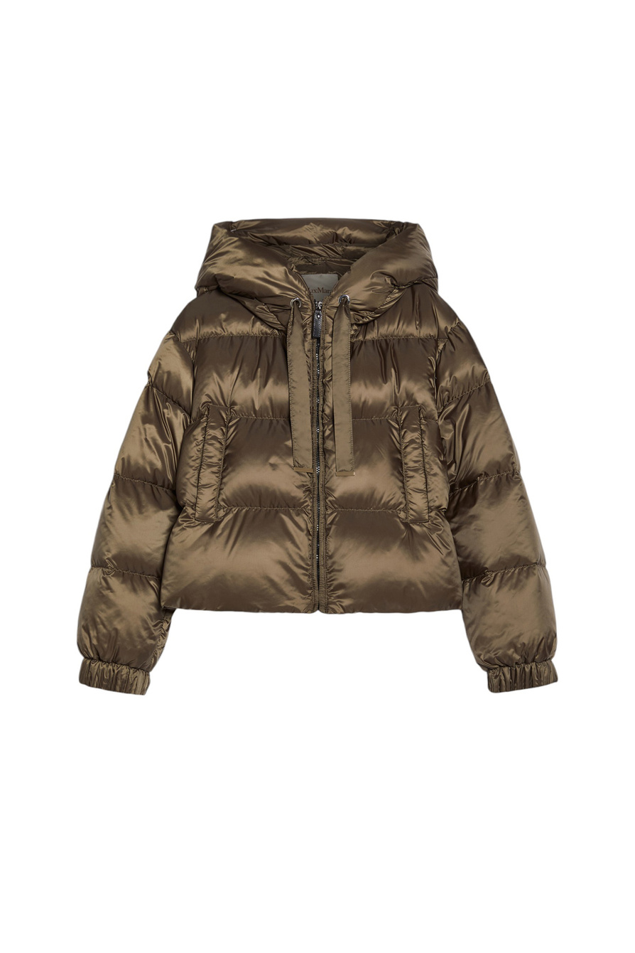 М♡ Max Mara ❤ женская куртка seie стеганая с капюшоном коричневый