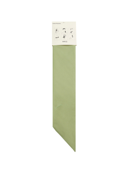 Многопозиционный платок из смесового хлопка TRENCHI|Основной цвет:Зеленый|Артикул:27050469 | Фото 1