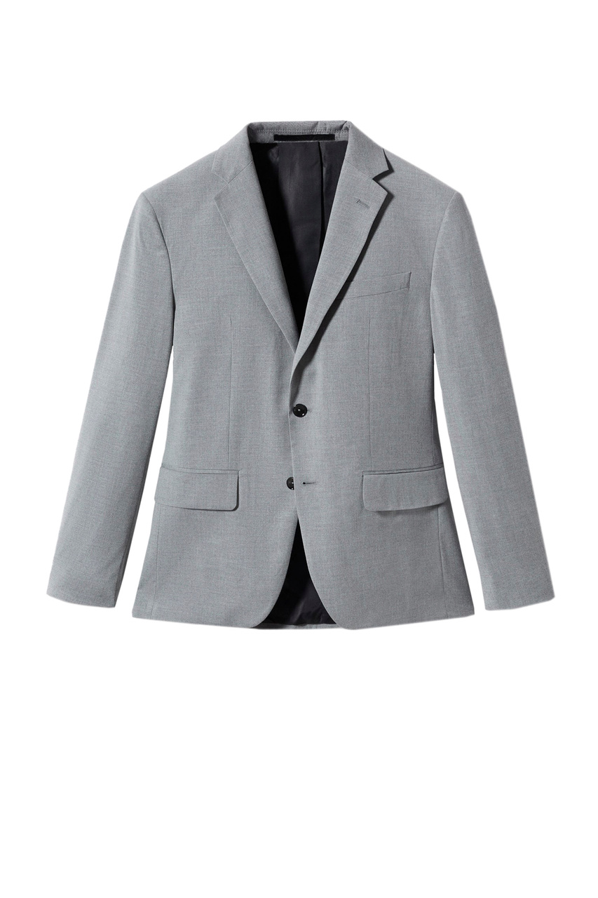 Пиджак BRASILIA облегающего кроя|Основной цвет:Серый|Артикул:47050656 | Фото 1