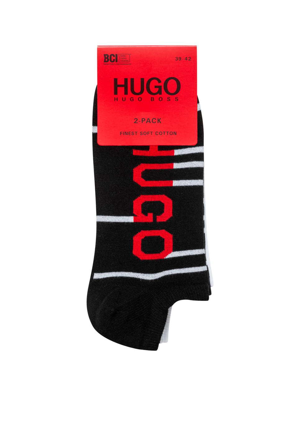 HUGO Комплект носков до щиколотки из смесового хлопка с логотипом (цвет ), артикул 50454397 | Фото 1