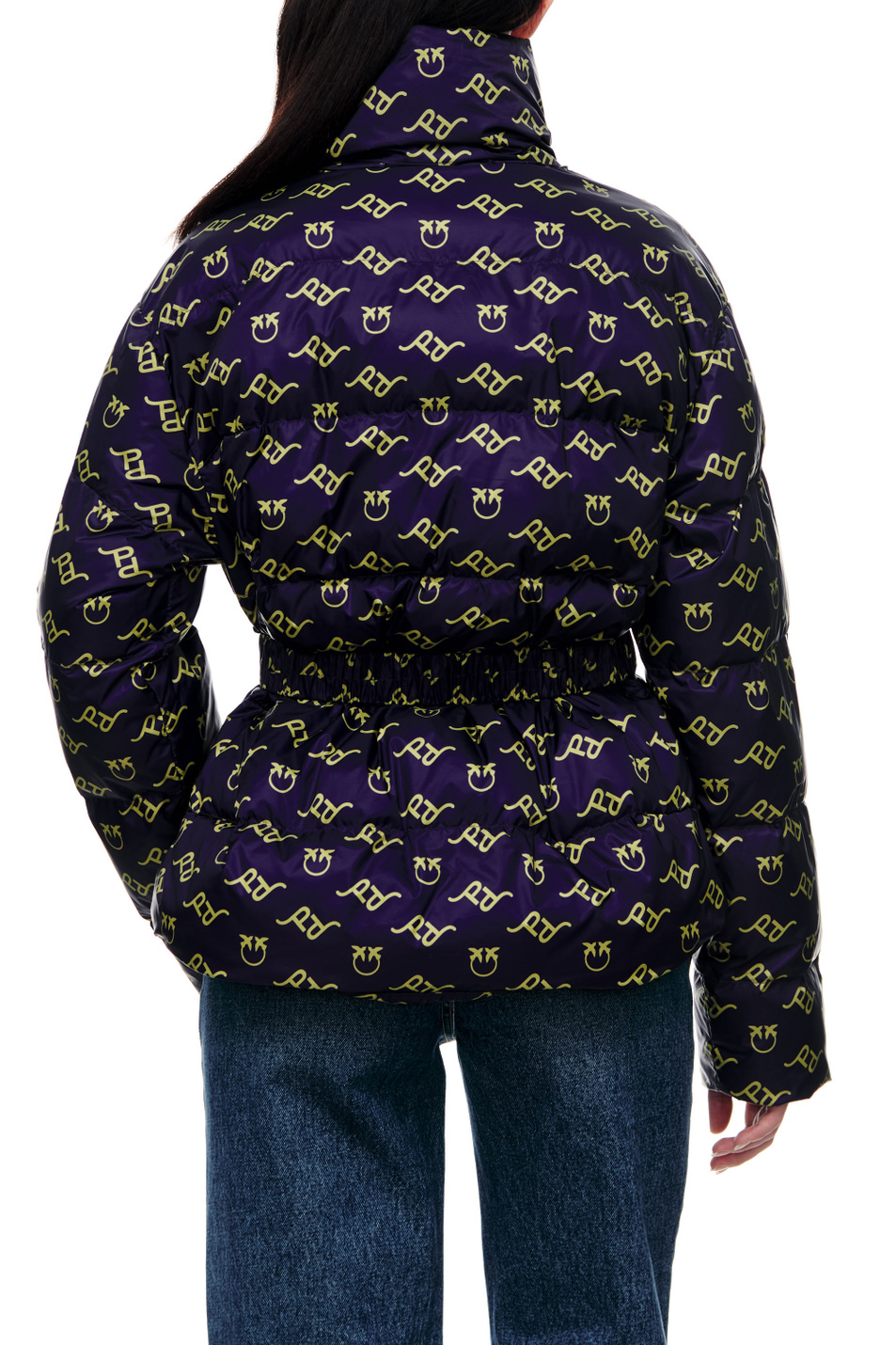 Pinko Стеганая куртка IVA с принтом (цвет ), артикул 1G18A5A052 | Фото 7