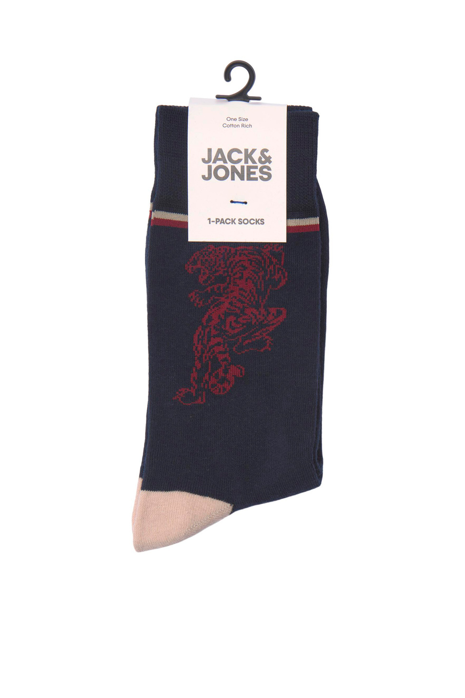 Jack & Jones Носки с принтом "TIGER" (цвет ), артикул 12204849 | Фото 2