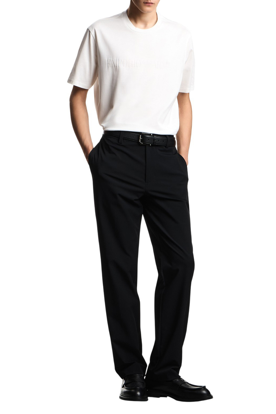Мужской Emporio Armani Футболка из хлопка (цвет ), артикул EM004593-AF10762 | Фото 2