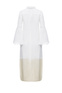 120% Lino Платье-рубашка свободного кроя ( цвет), артикул V0W49DH0000115T00 | Фото 2