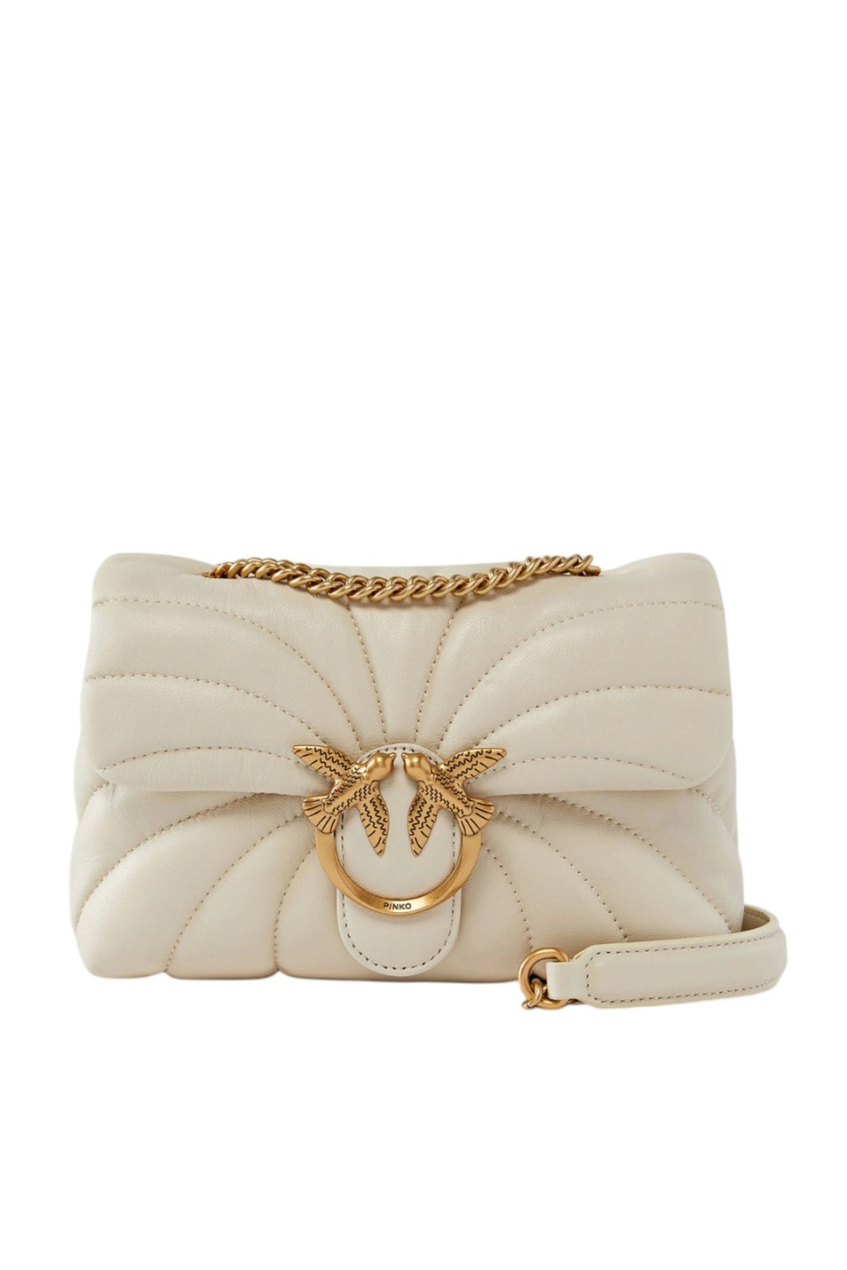 Женский Pinko Сумка LOVE PUFF MINI из натуральной кожи (цвет ), артикул 100039A1EX | Фото 1