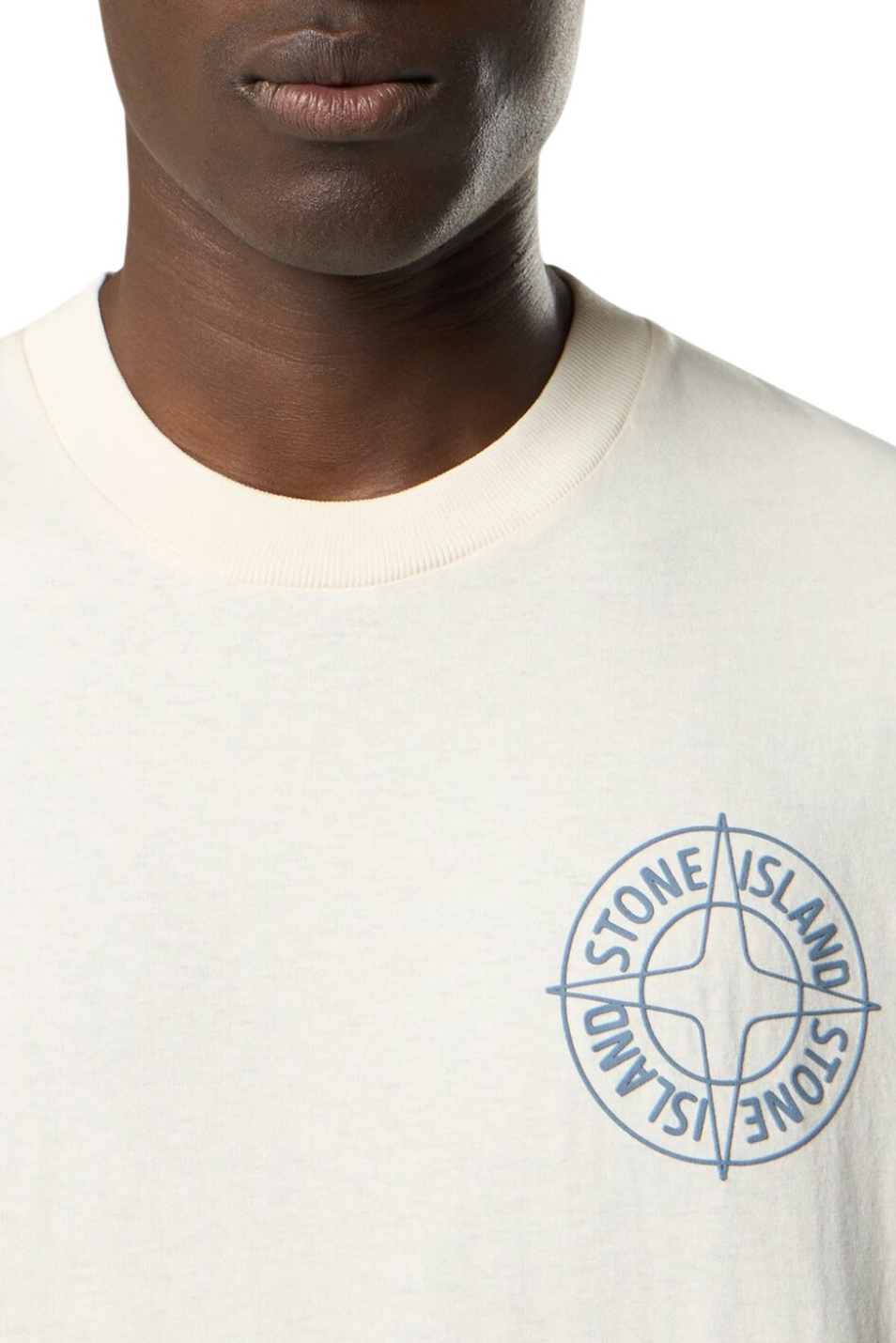 Мужской Stone Island Футболка из хлопка с принтом (цвет ), артикул L1S152100001-S0284 | Фото 5