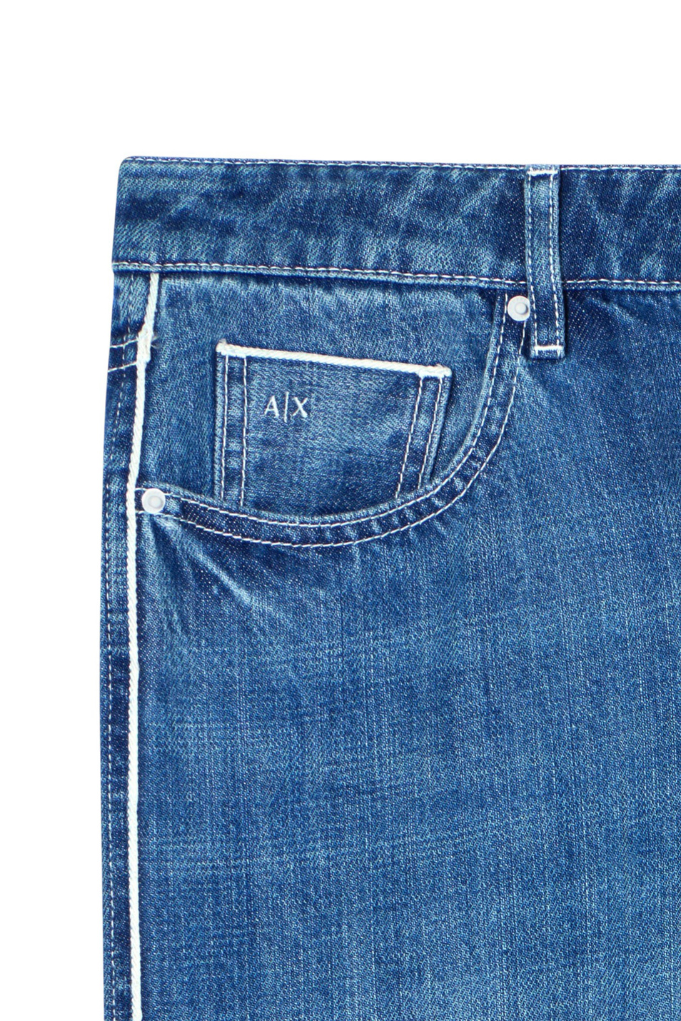 Женский Armani Exchange Джинсы из хлопка (цвет ), артикул XW001184-AF21345 | Фото 3