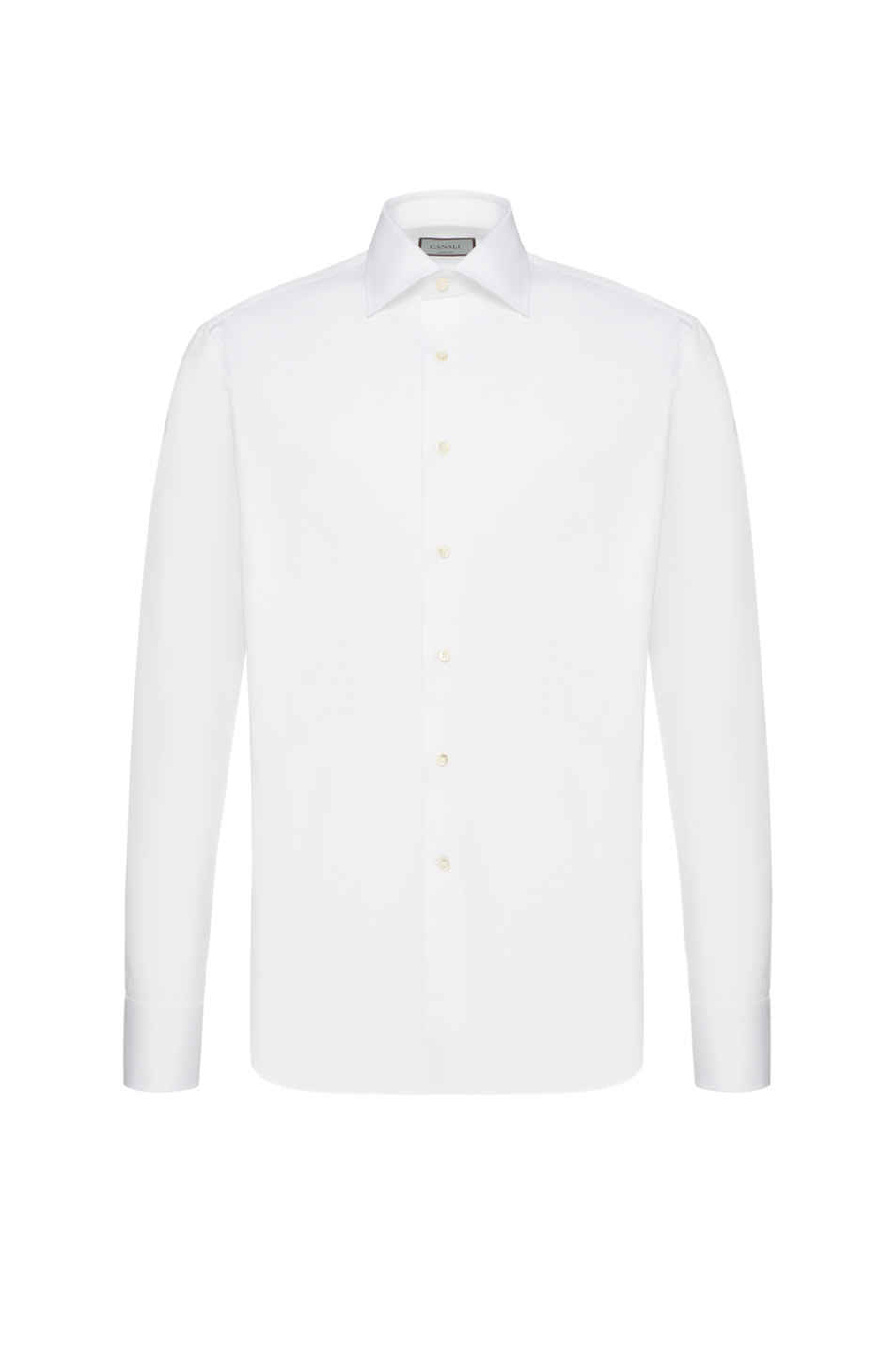 Рубашка из хлопка|Основной цвет:Белый Мужской Canali Рубашка из хлопка (цвет ), артикул NCL7018GR03298 | Фото 1