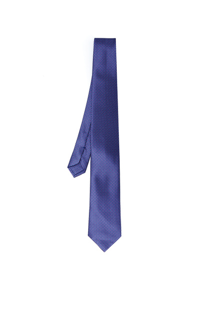 Галстук из чистого шелка|Основной цвет:Фиолетовый|Артикул:CH-21044 | Фото 1