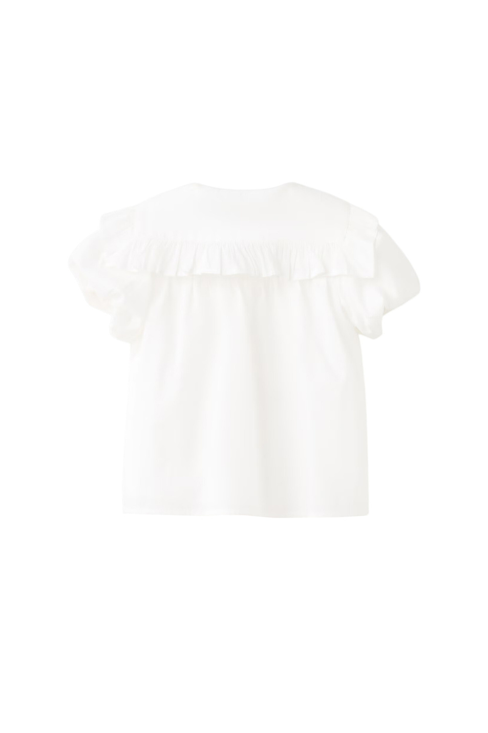 Девочкам Mango Kids Блузка VIRA с оборками (цвет ), артикул 27056343 | Фото 2