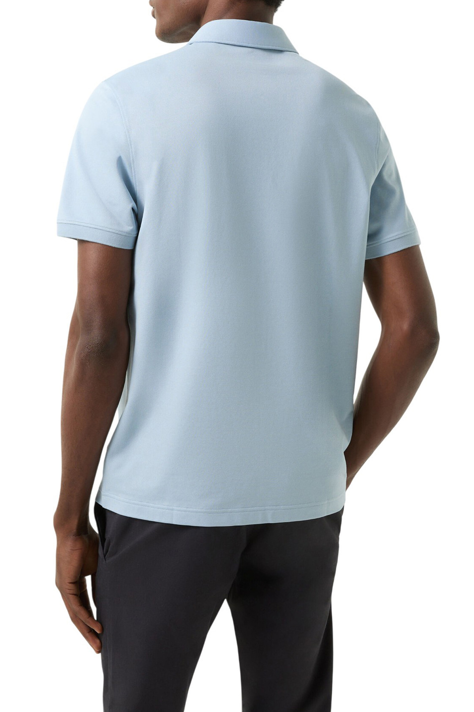 Поло TIMO-5F с логотипом|Основной цвет:Голубой Мужской Bogner Поло TIMO-5F с логотипом (цвет ), артикул 58122727 | Фото 4