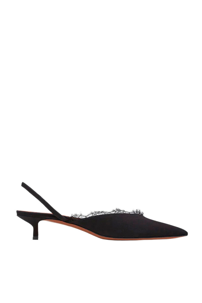 Туфли IRENA с кружевом|Основной цвет:Черный|Артикул:00320CD01PA01 | Фото 1