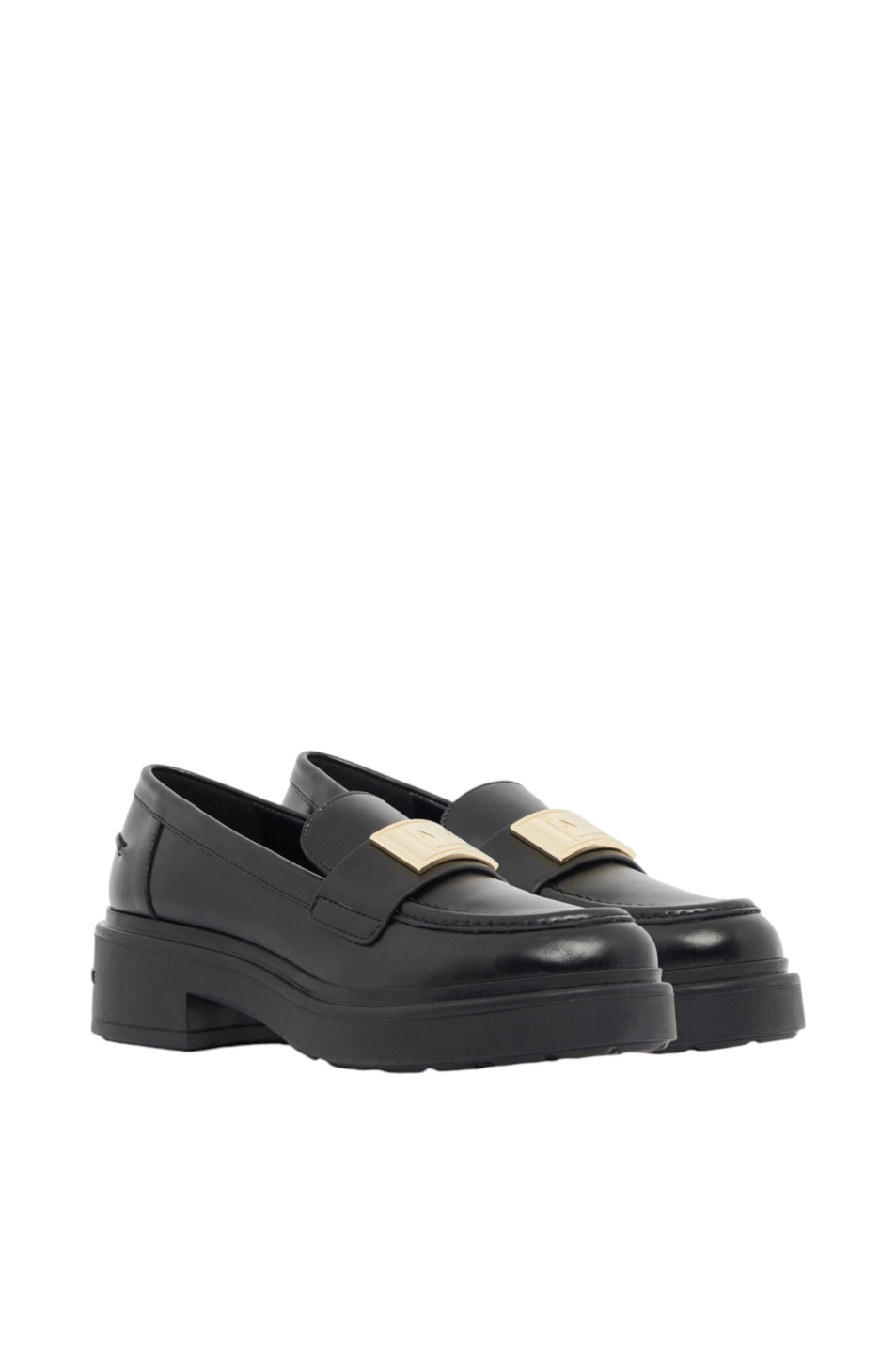 Женский Armani Exchange Лоферы из натуральной кожи (цвет ), артикул XW003095-AF11912 | Фото 2