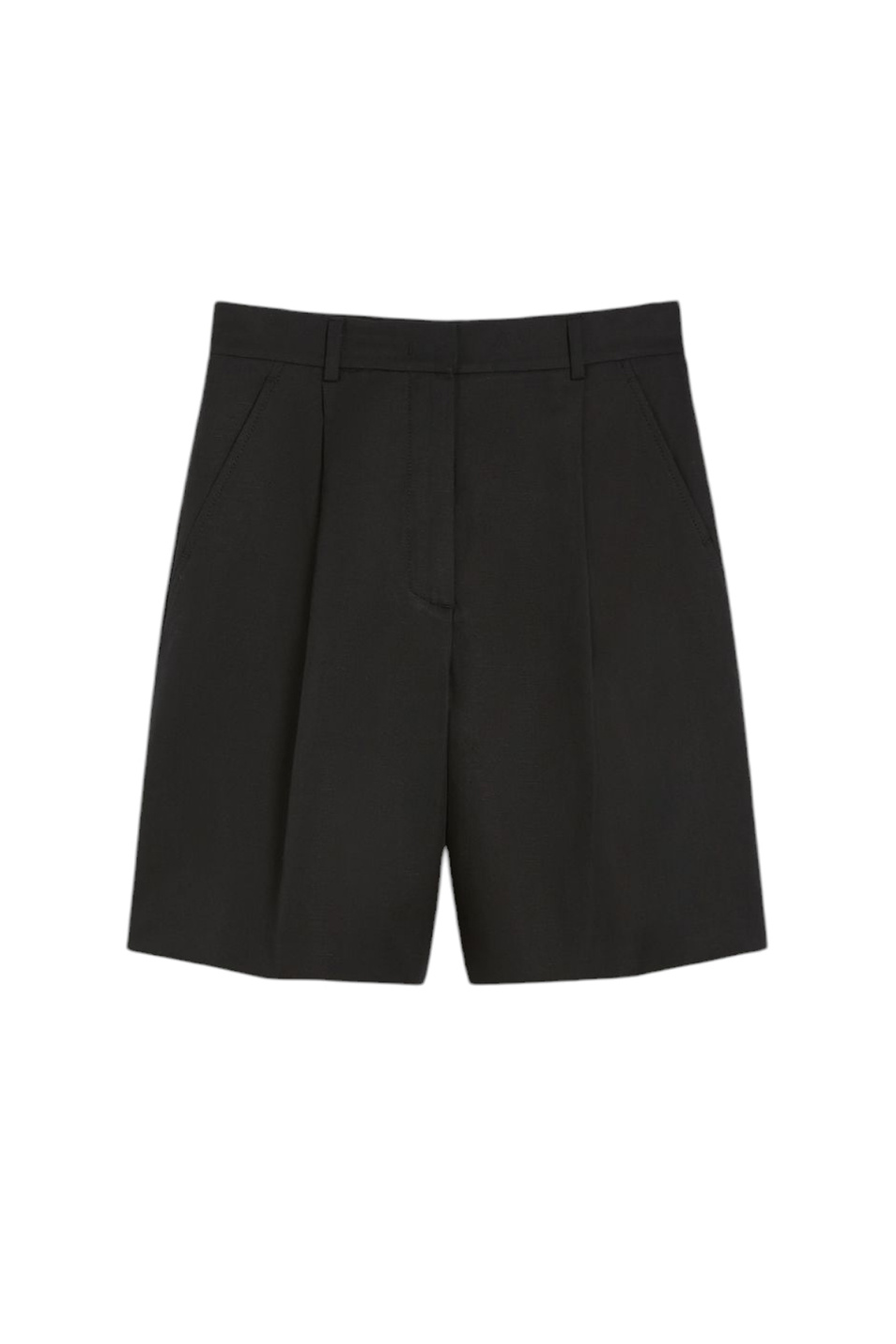 Женский Weekend Max Mara Шорты ECUBA из хлопка и льна (цвет ), артикул 2515141032 | Фото 1