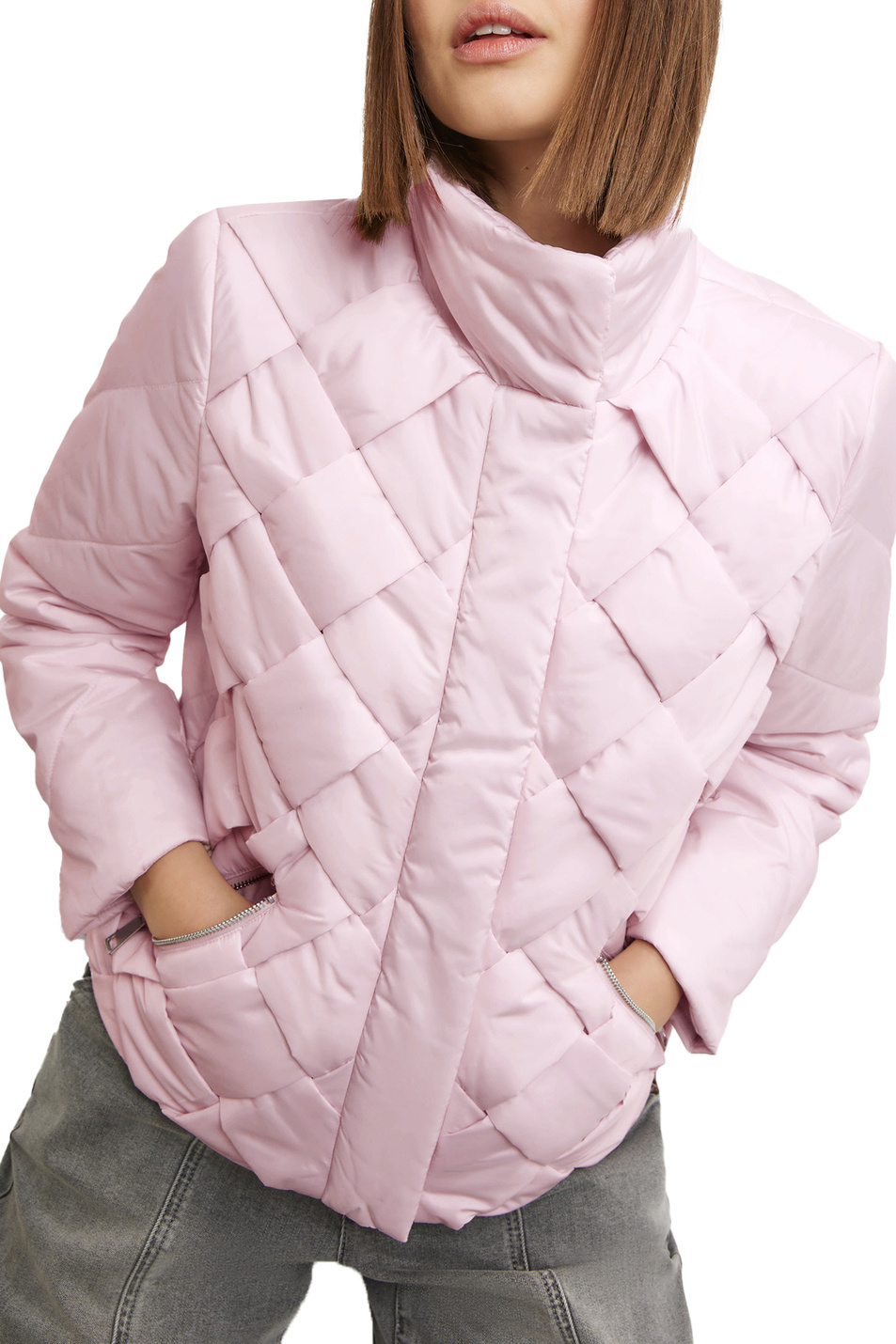 Женский Taifun Куртка стеганая с высоким воротником (цвет ), артикул 550300-11521 | Фото 3