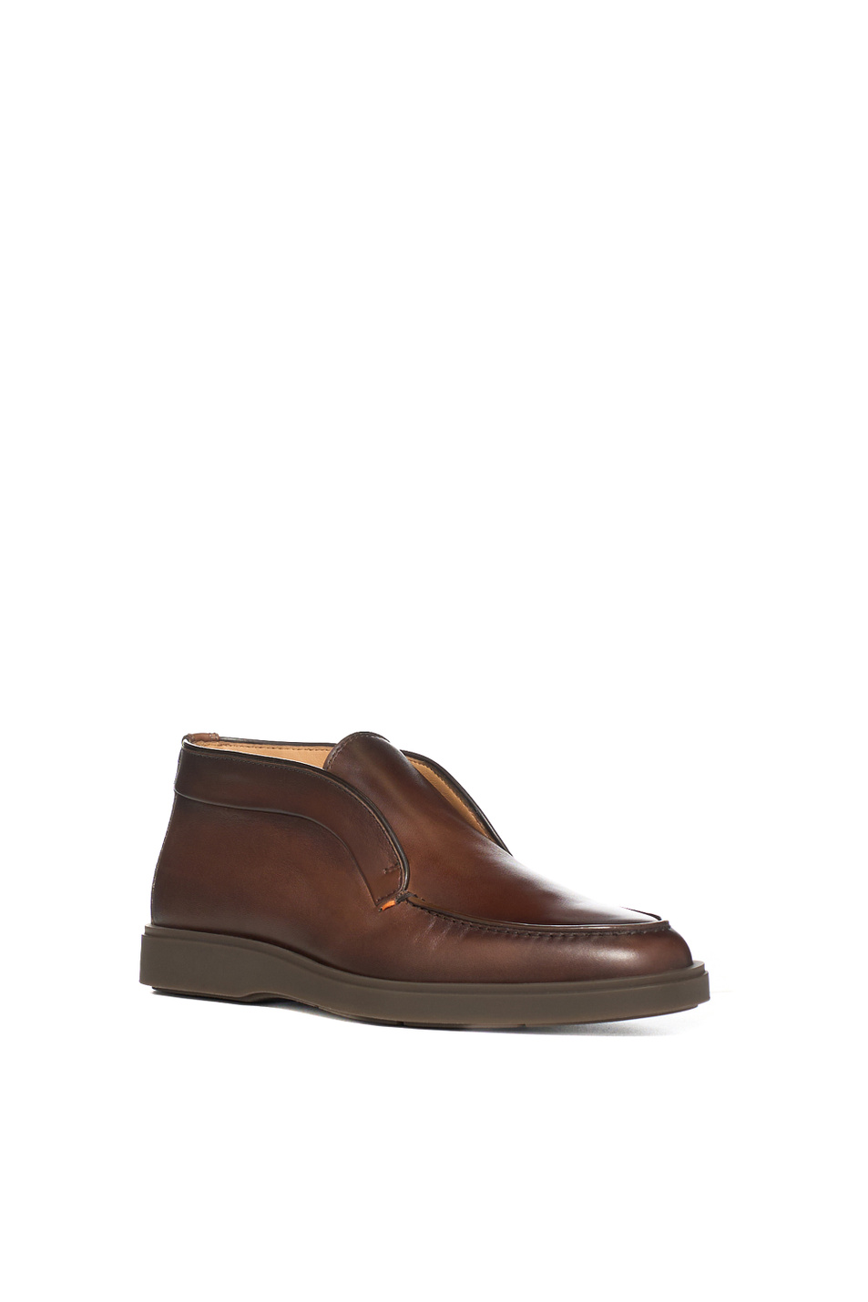 Мужской Santoni Полуботинки DRAGON из натуральной кожи (цвет ), артикул MGDG17823DKTGBYPS50 | Фото 2