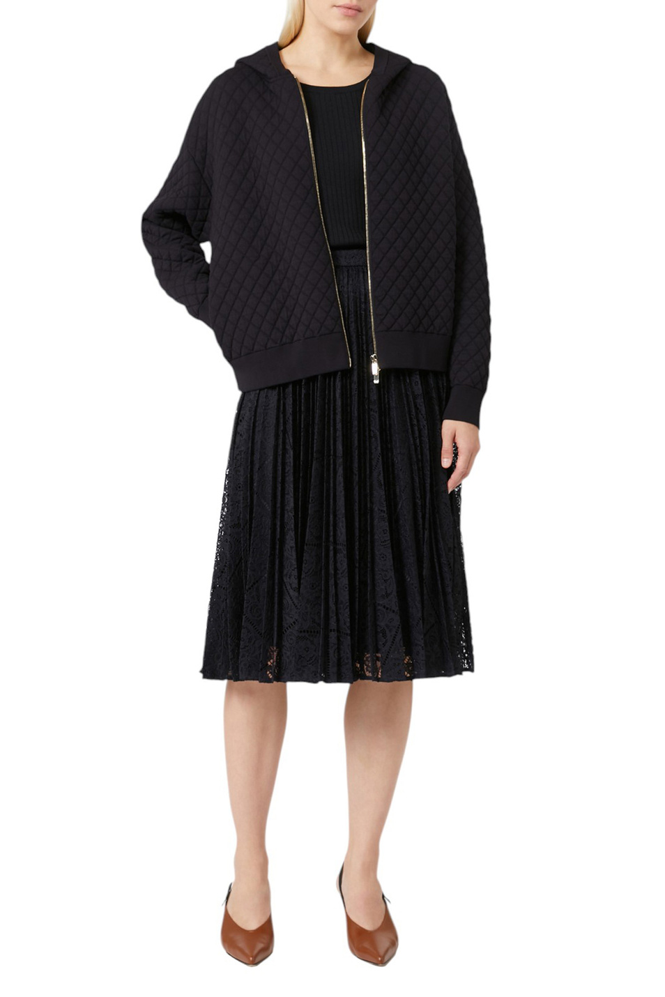 Женский Max Mara Толстовка VANDEA стеганая (цвет ), артикул 2526316011 | Фото 2