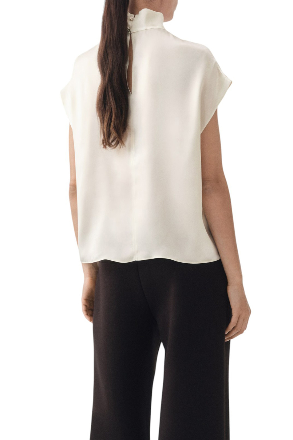 Женский Mango Блузка LUNAS из шелка (цвет ), артикул 17066348 | Фото 4