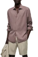 Мужской Mango Man Рубашка однотонная MENORCA (цвет ), артикул 57040576 | Фото 3