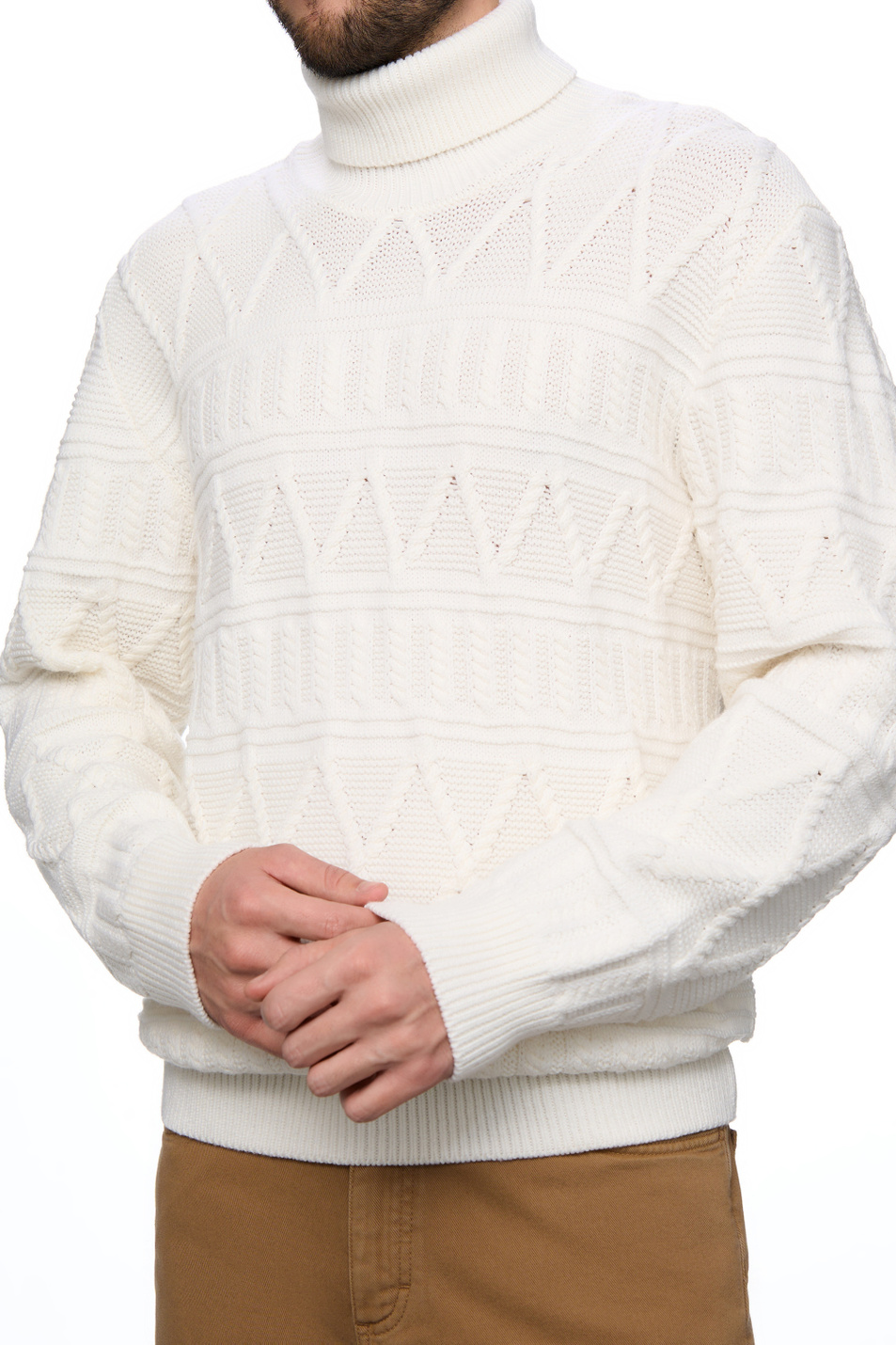 Мужской Zegna Свитер из шерсти (цвет ), артикул UEM33A8-ECT120-N01 | Фото 6