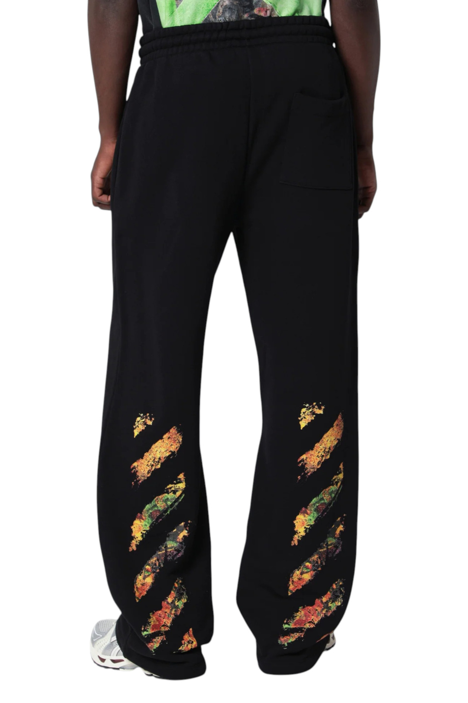 Мужской Off-White Брюки SPICES ARROW с принтом (цвет ), артикул OMCH05AF26FLE00500001 | Фото 4