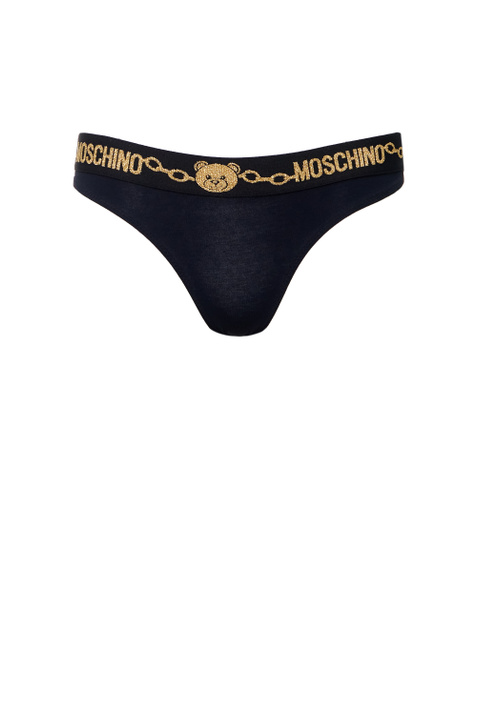 Moschino Трусы с логотипом на поясе ( цвет), артикул A4716-9003 | Фото 1