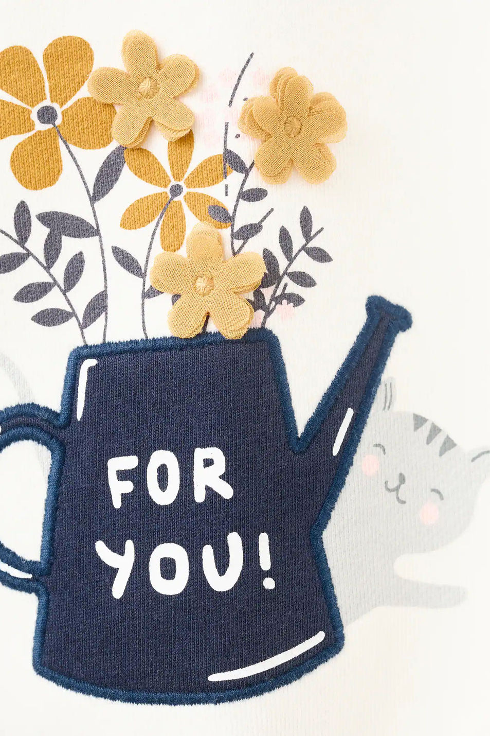 Девочкам Mango Kids Свитшот GARDEN с принтом (цвет ), артикул 27064408 | Фото 3