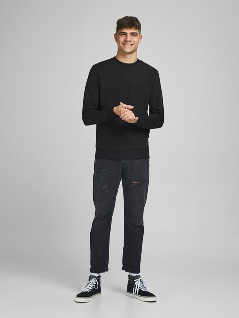 Jack & Jones Свитшот из смесового хлопка ( цвет), артикул 12181903 | Фото 2