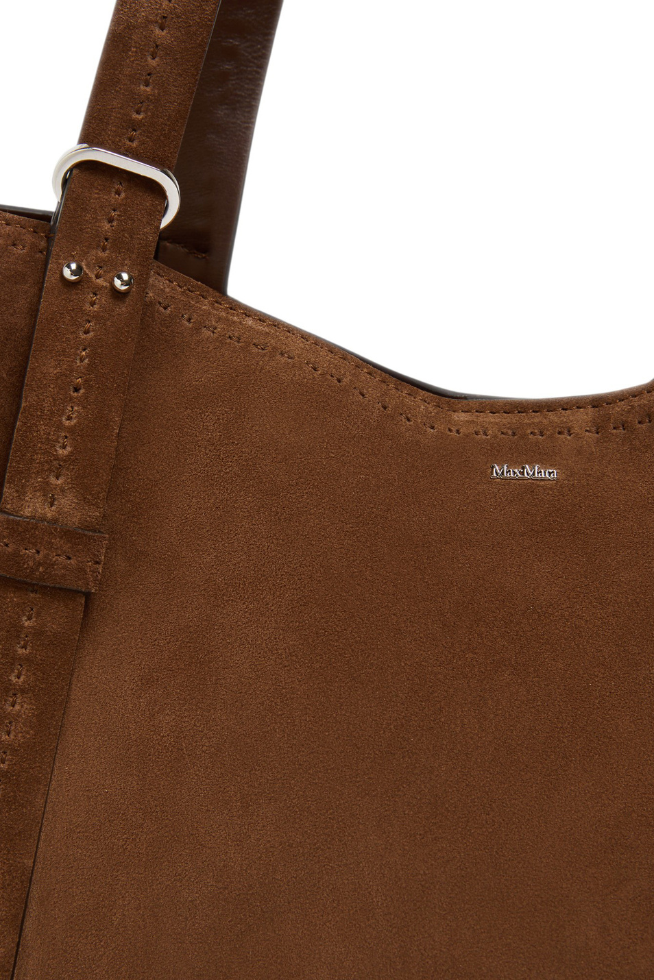 Женский Max Mara Сумка ARCHETIPO из натуральной замши (цвет ), артикул 2524516091 | Фото 5