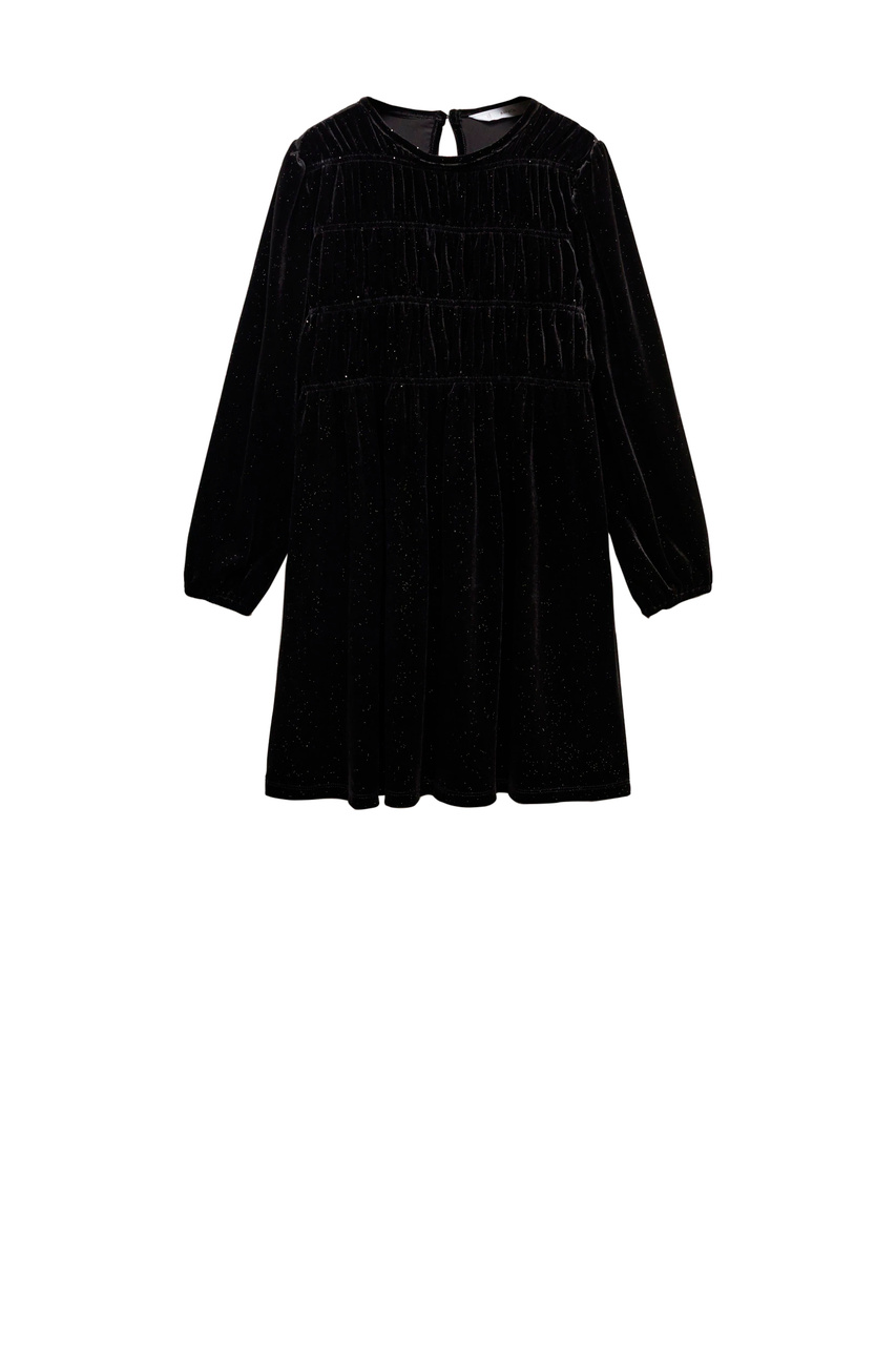Платье бархатное GLITTER|Основной цвет:Черный|Артикул:57059093 | Фото 1